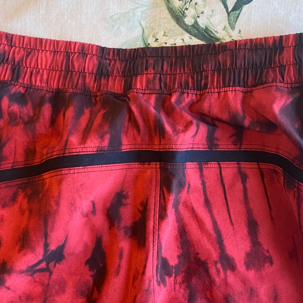 lululemon athletica Red and Black Shorts - Picture 3 of 6